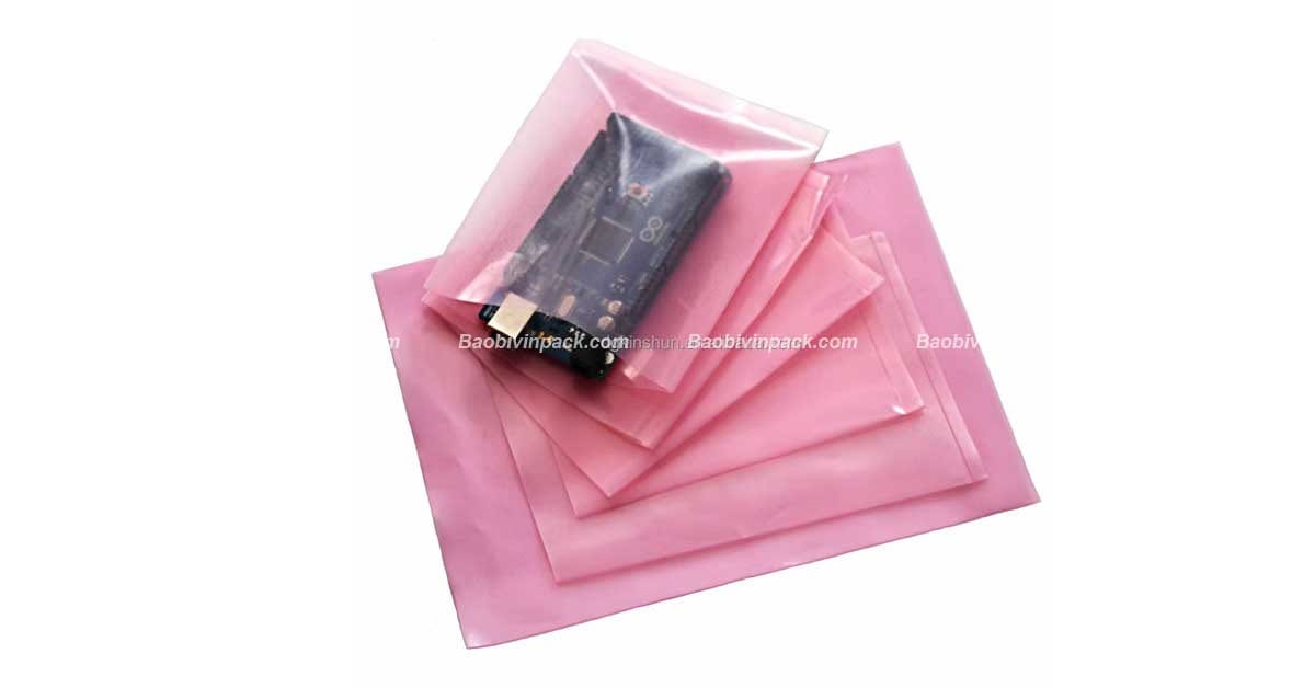 Mẫu túi PE chống tĩnh điện tại Vinpack