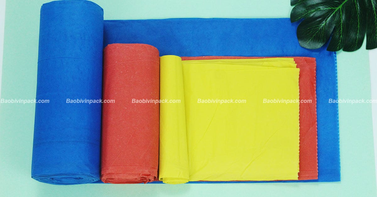 Túi rác cuộn màu Vinpack