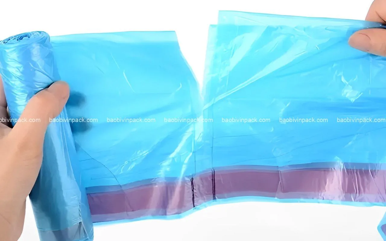 túi rác cuộn dây rút hình 3