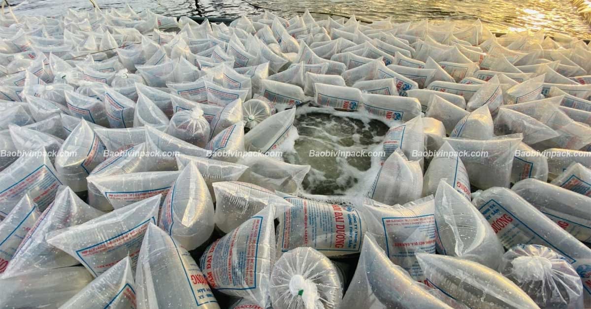 Phương pháp in ấn túi đựng tôm giống