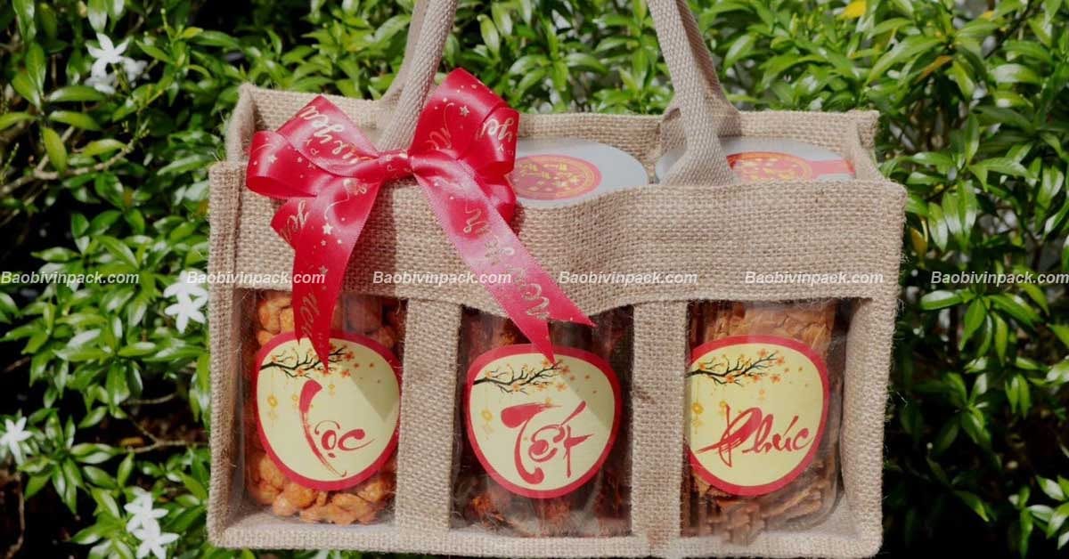 túi vải đựng quà tết - 1