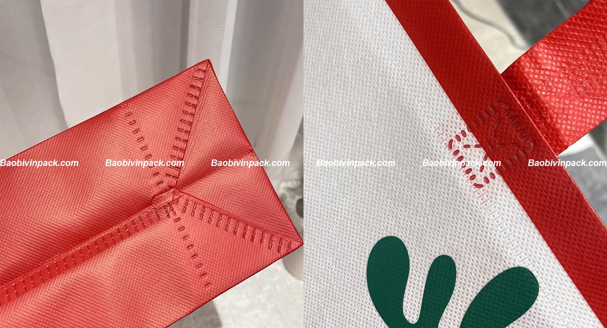 Chất liệu vải dày dặn, giữ form tốt, đường may chắc chắn