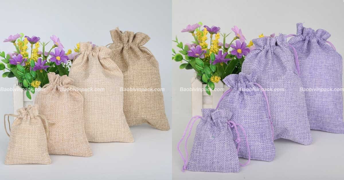 túi vải đựng trang sức - 1