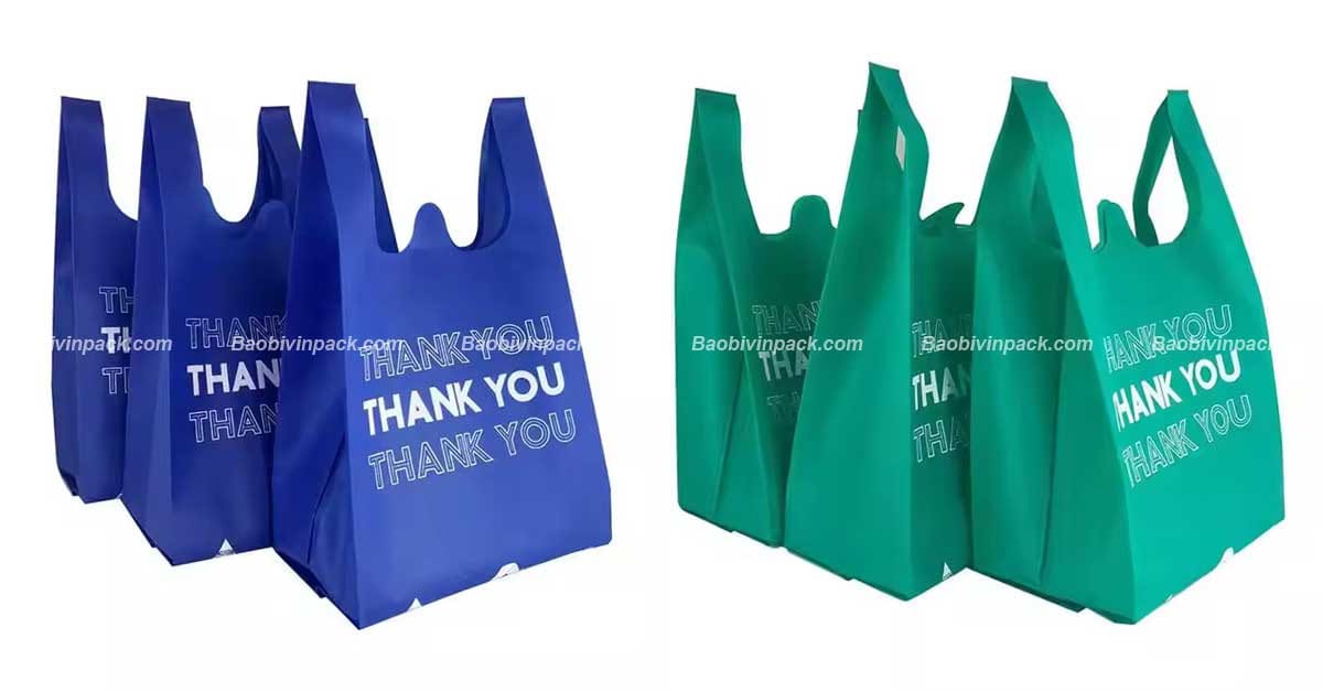 Túi vải không dệt t-shirt - 3