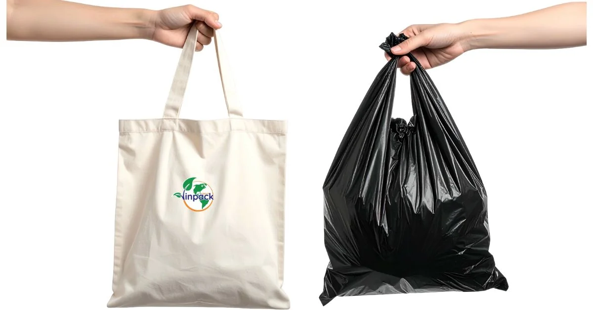 Túi vải và túi nhựa cái nào tốt hơn