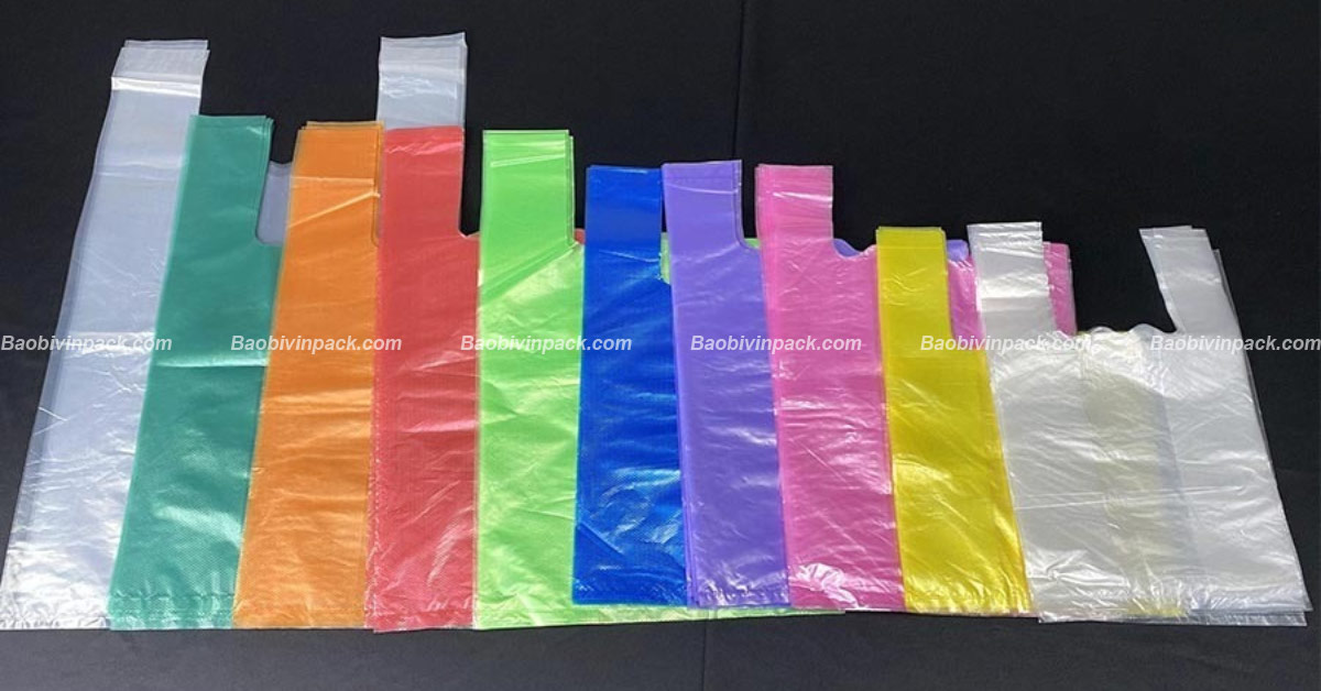 Túi xốp 2 quai hàng chợ Vinpack