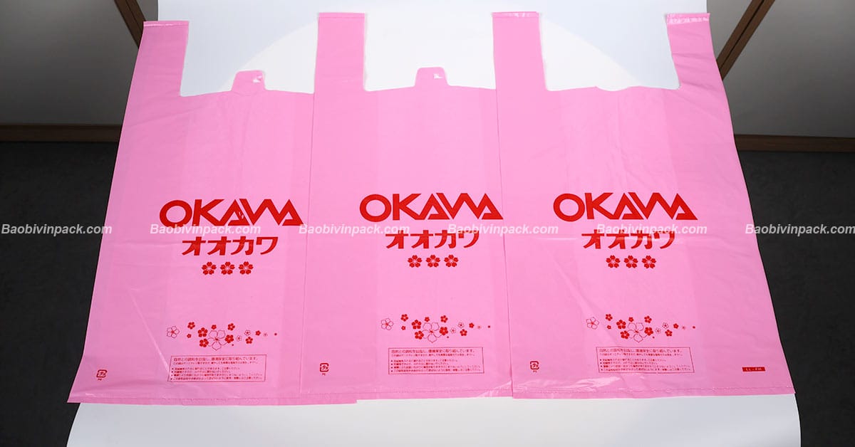 Túi xốp 2 quai siêu thị Vinpack