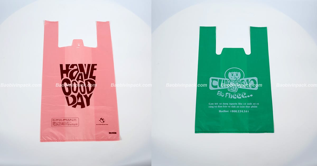 Túi xốp 2 quai siêu thị Vinpack