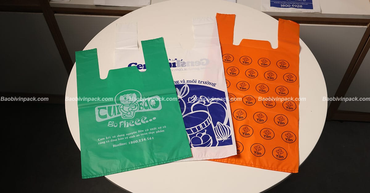 Túi xốp 2 quai siêu thị Vinpack