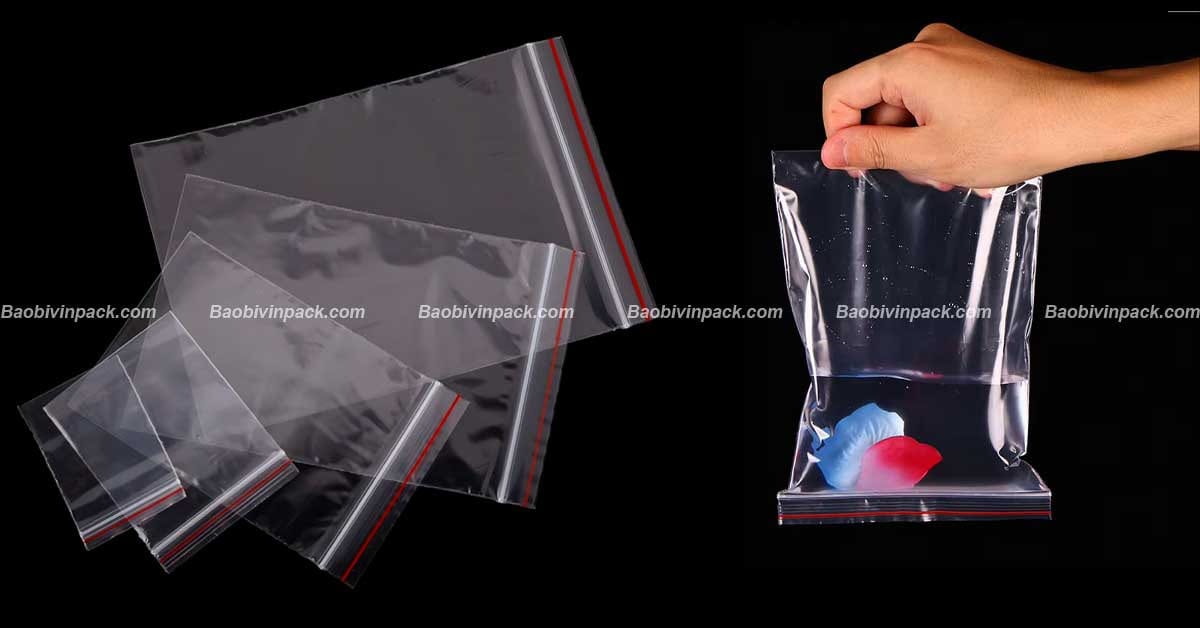 Ưu điểm của túi zipper chỉ đỏ