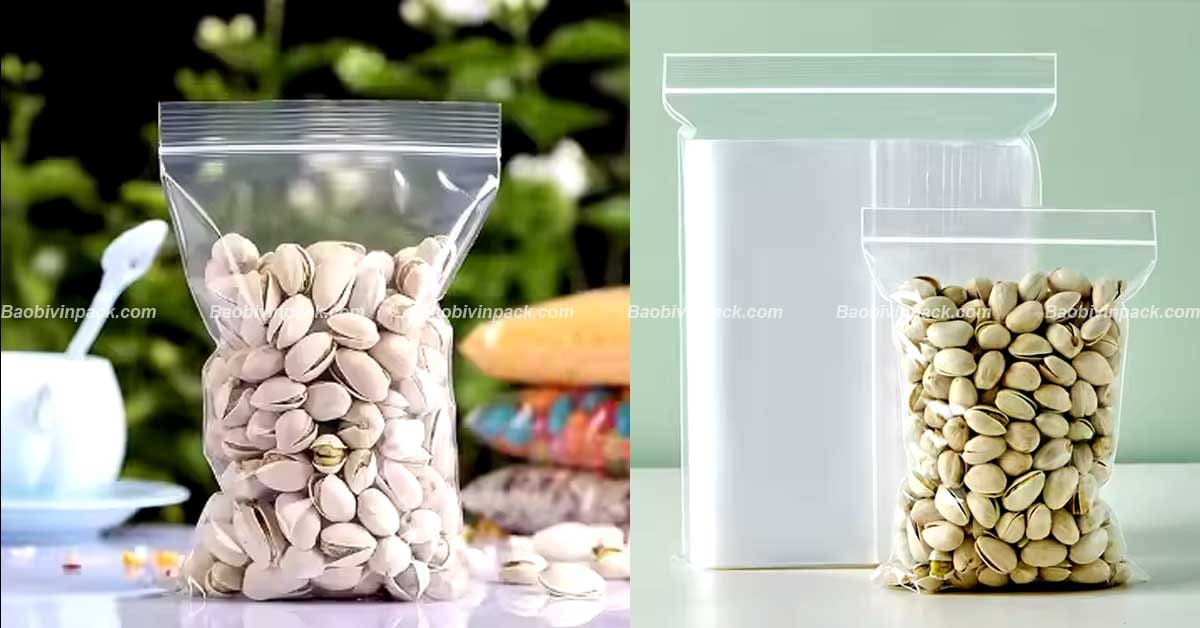 Ưu điểm của túi zipper chỉ trắng