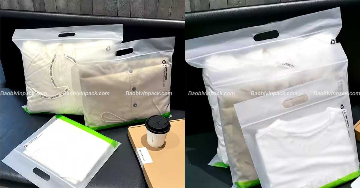 Túi zipper quai xách đục lỗ xoài là gì?