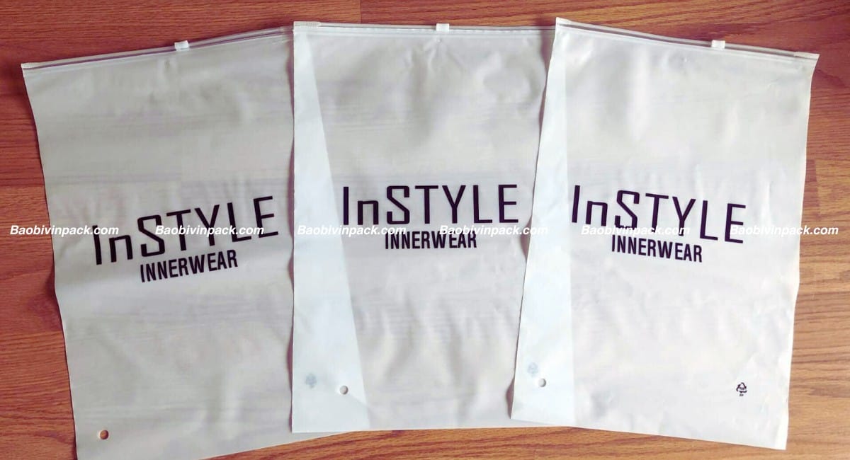 Túi zipper khóa kéo