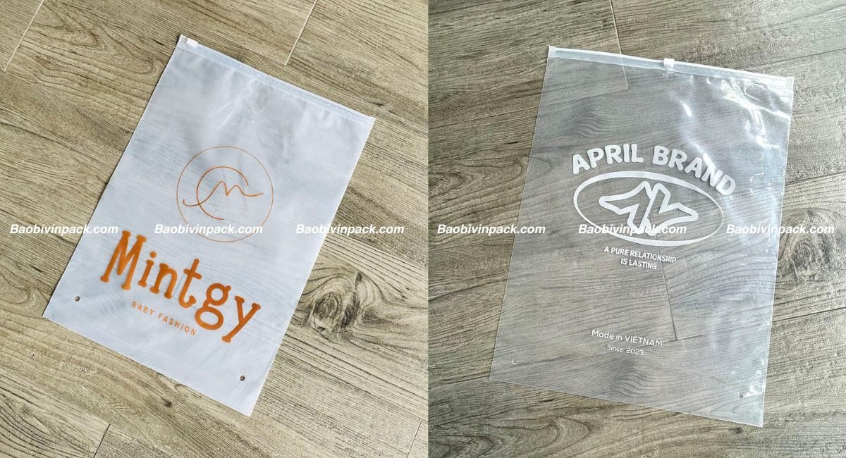 Túi zipper khóa kéo