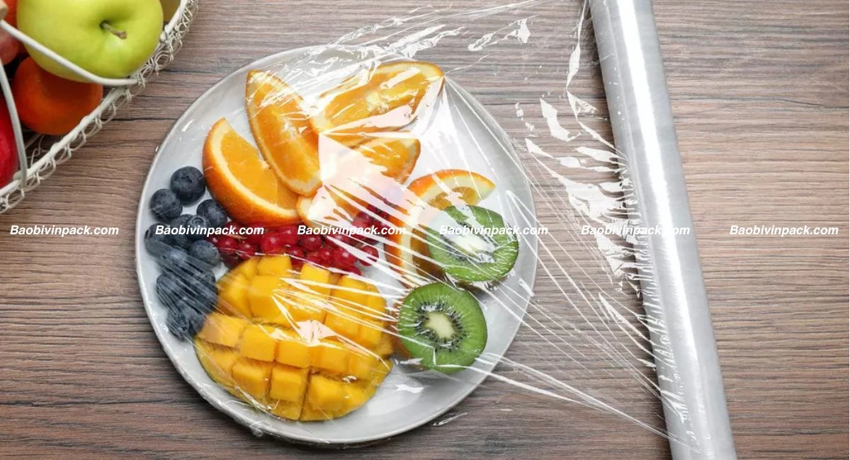Ứng dụng màng PE bọc thực phẩm
