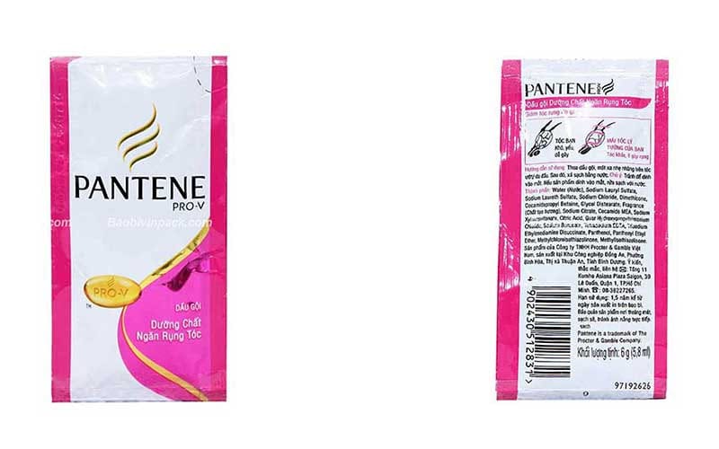 Màu sắc của bao bì dầu gội