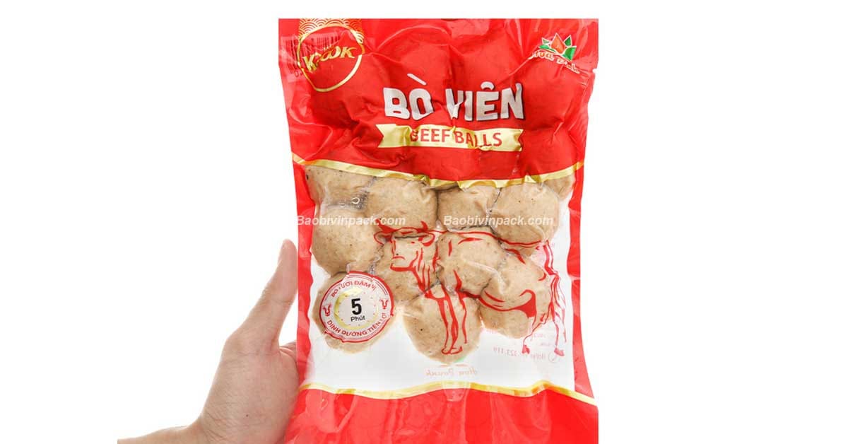 Bao bì đựng bò viên - 4