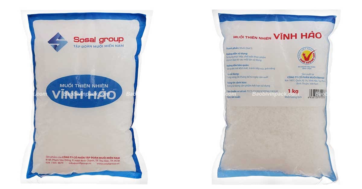Bao bì đựng muối là gì?