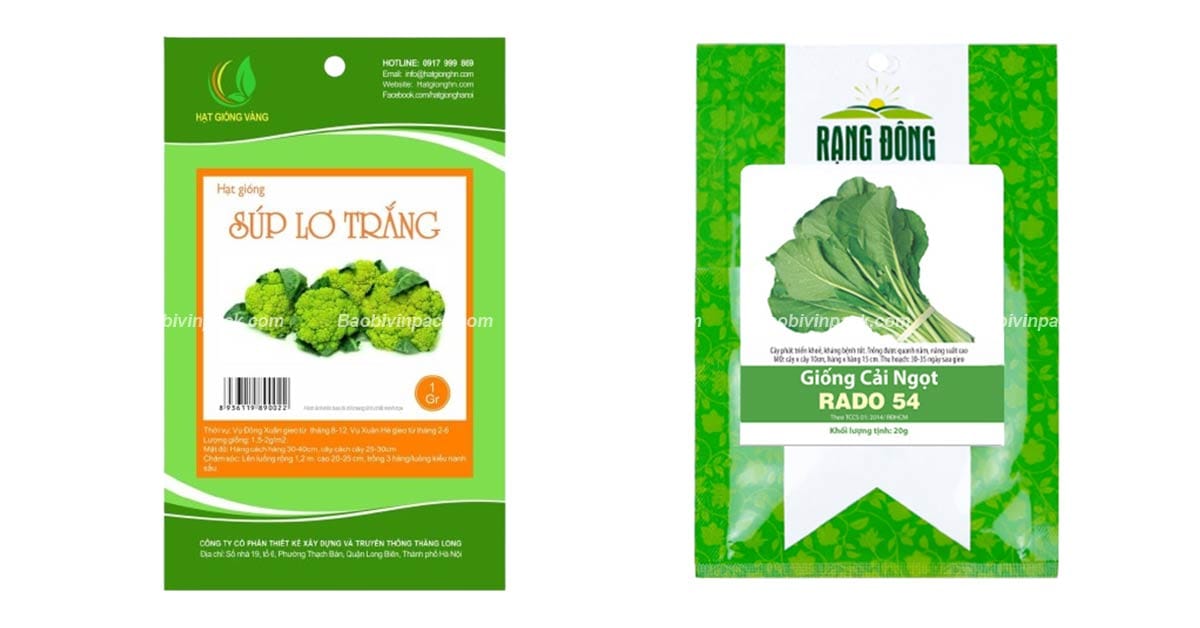 Bao bì hạt giống Vinpack