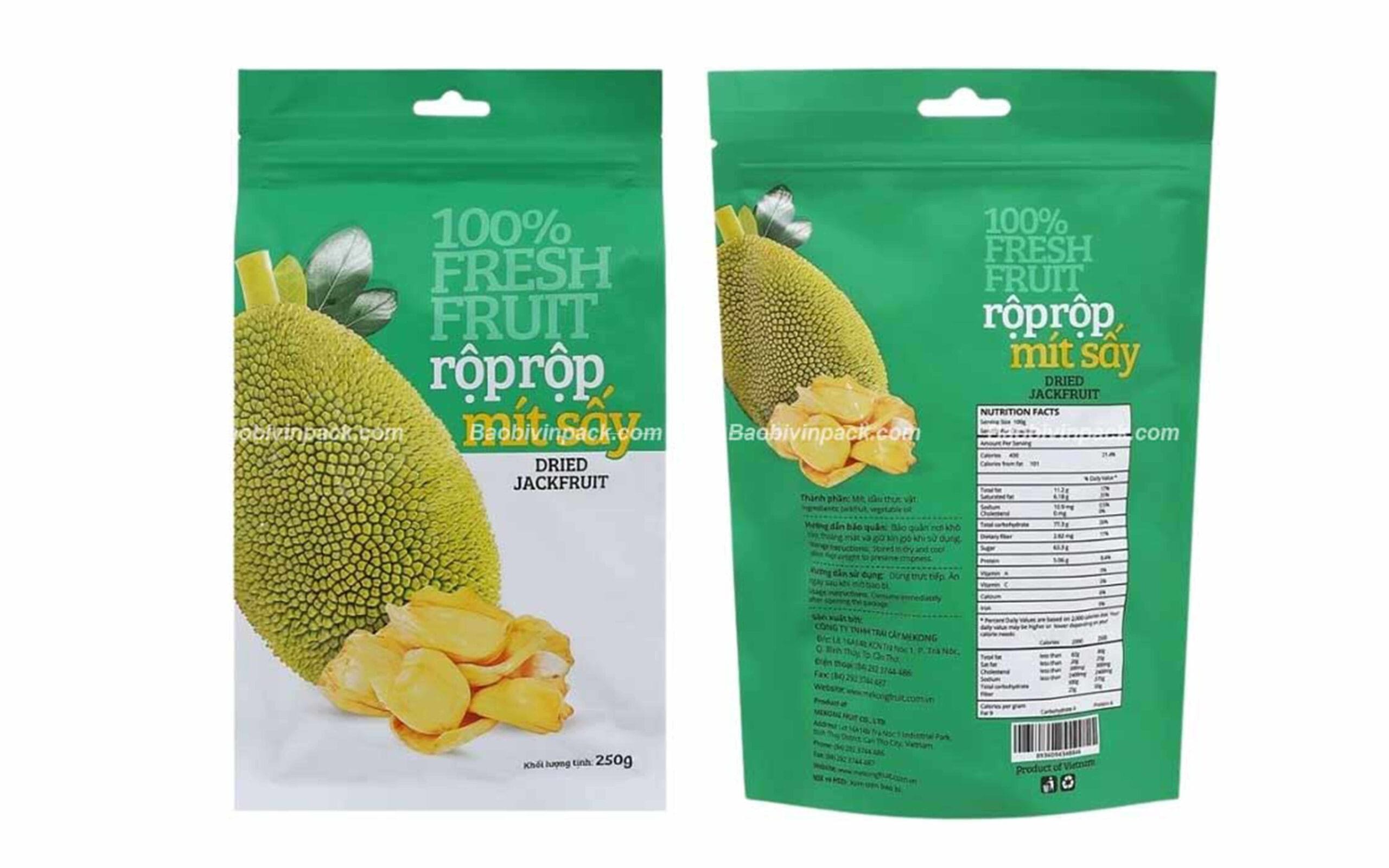 Bao bì mít sấy - 1