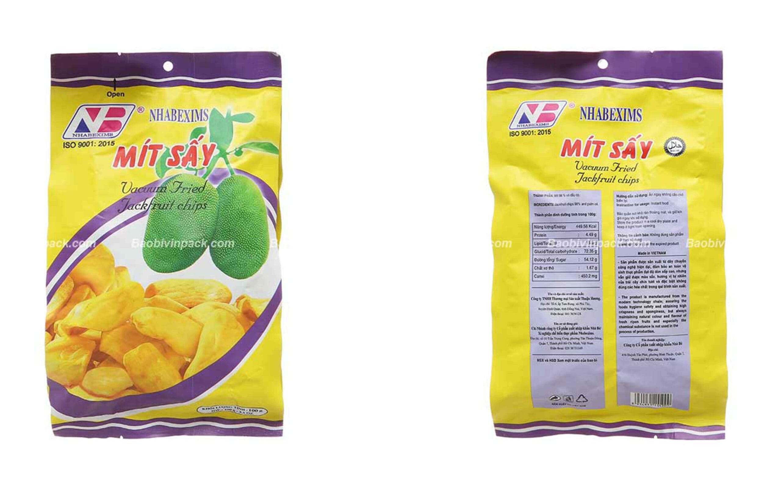 Bao bì mít sấy - 2