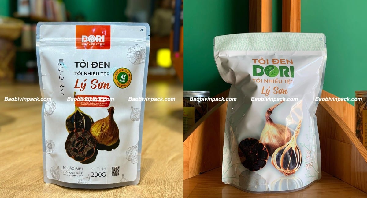 Bao bì tỏi đen