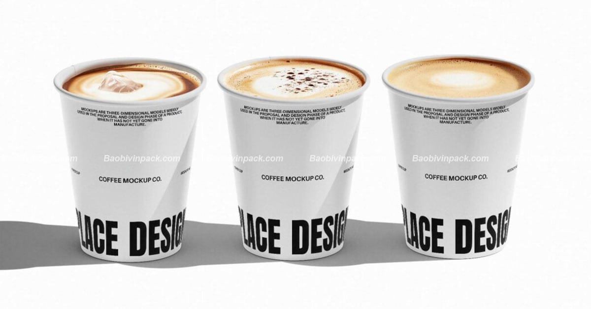 Ly giấy đựng cà phê Vinpack