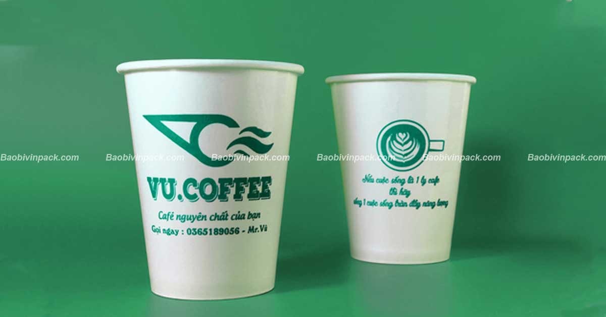 Ly giấy đựng cà phê - 2