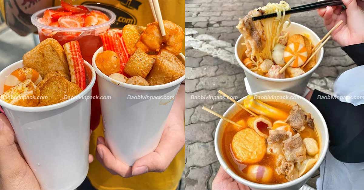 Ly giấy đựng lẩu Vinpack