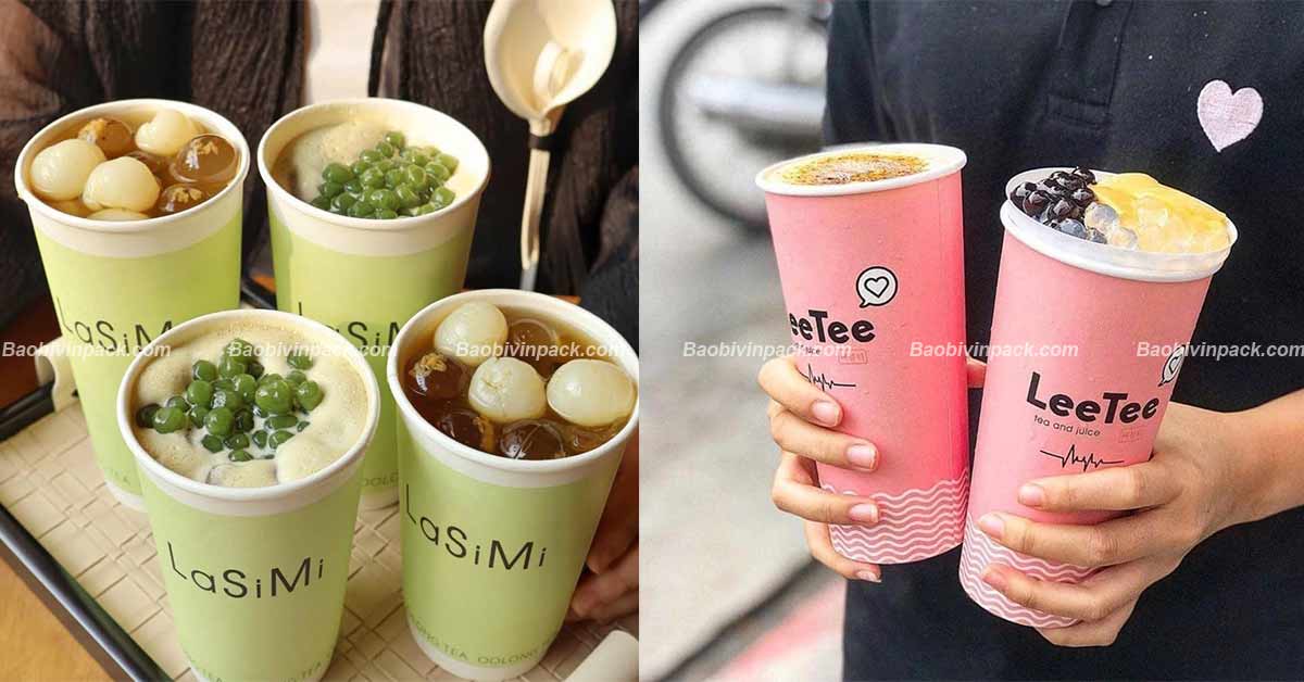 Ly giấy đựng trà sữa Vinpack