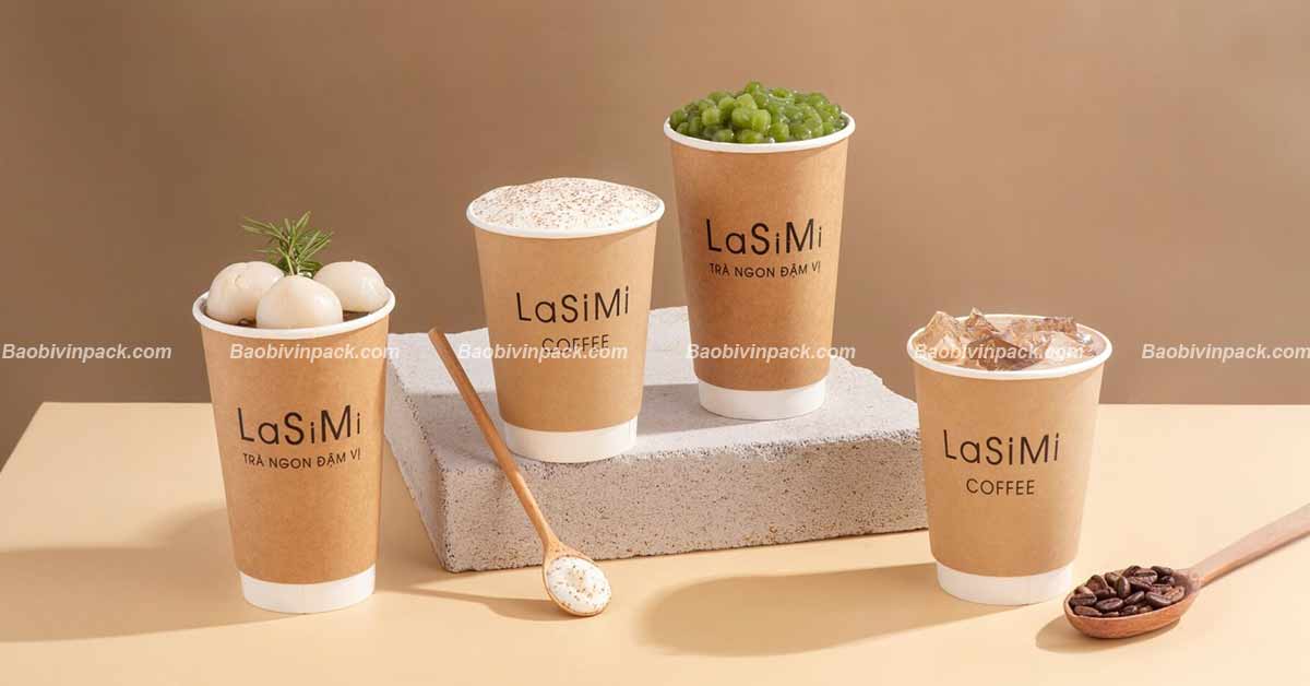 Ly giấy đựng trà sữa Vinpack