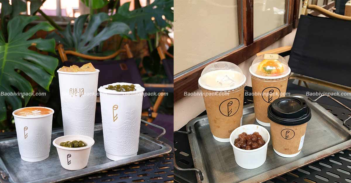 Ly giấy đựng trà sữa Vinpack