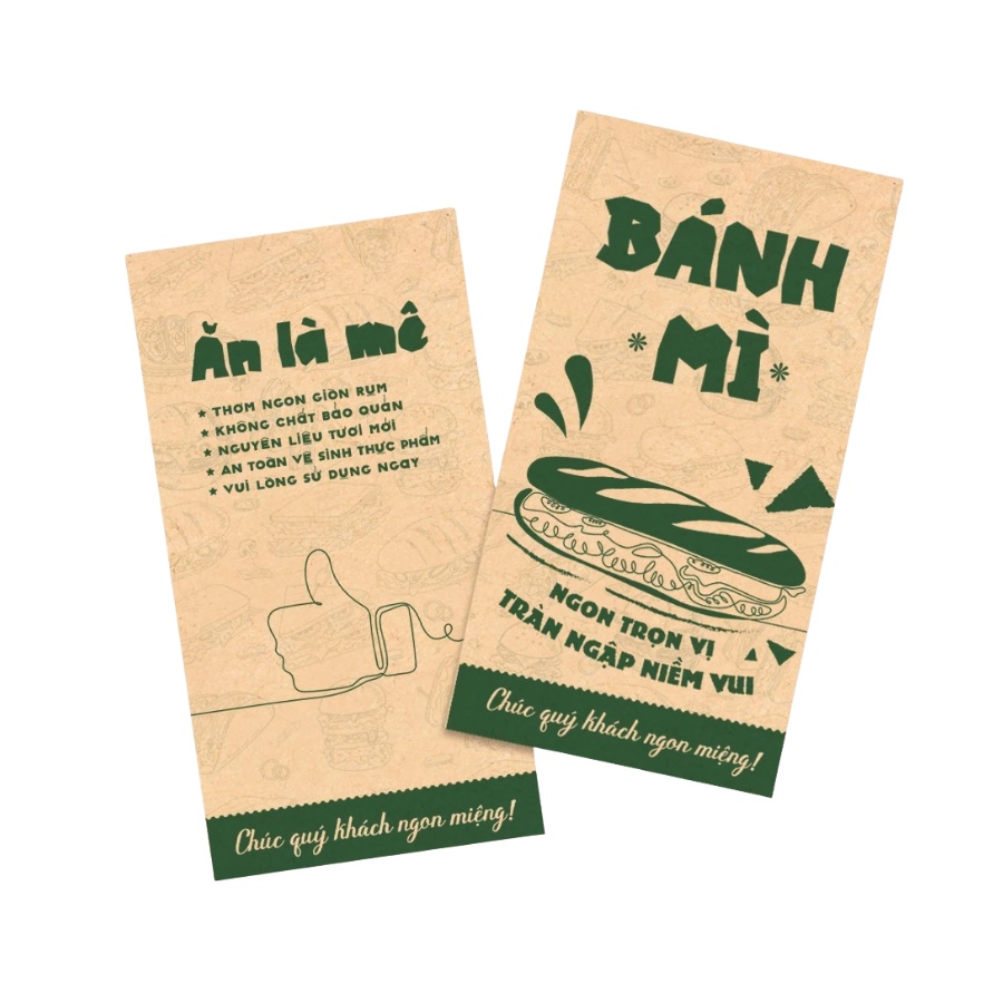 Túi giấy đựng bánh mì