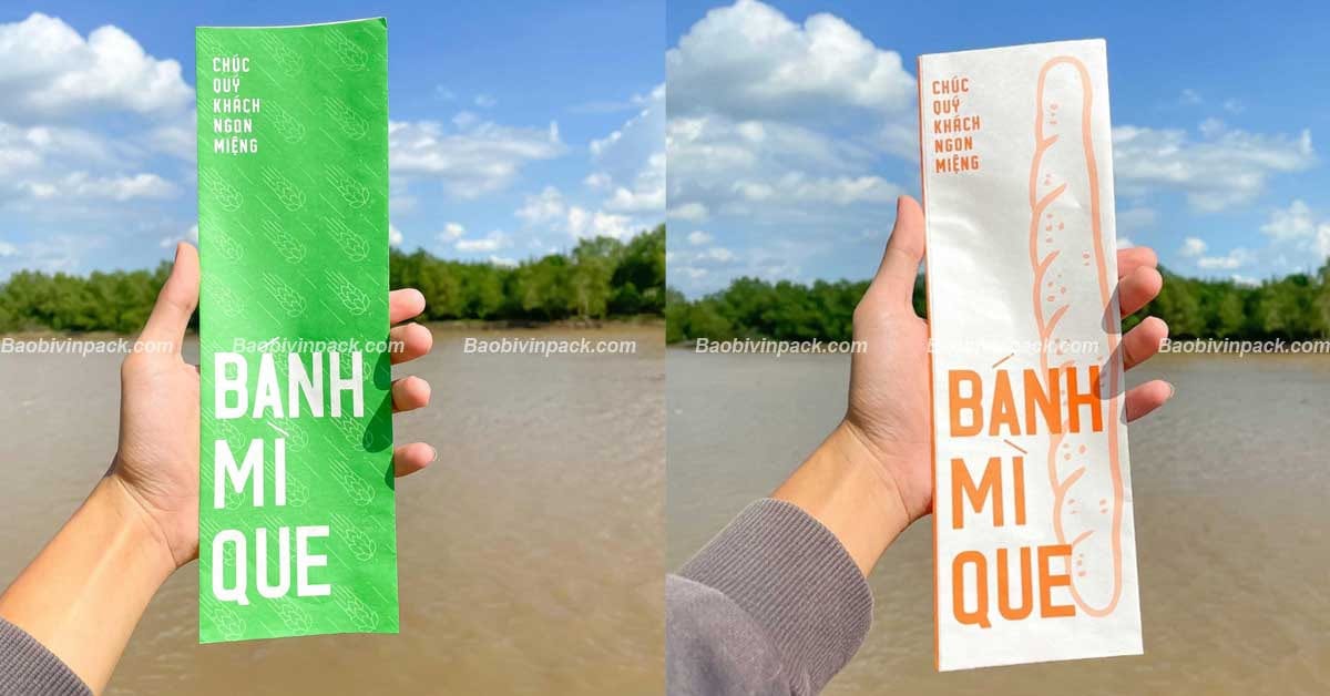 túi giấy đựng bánh mì que - 3