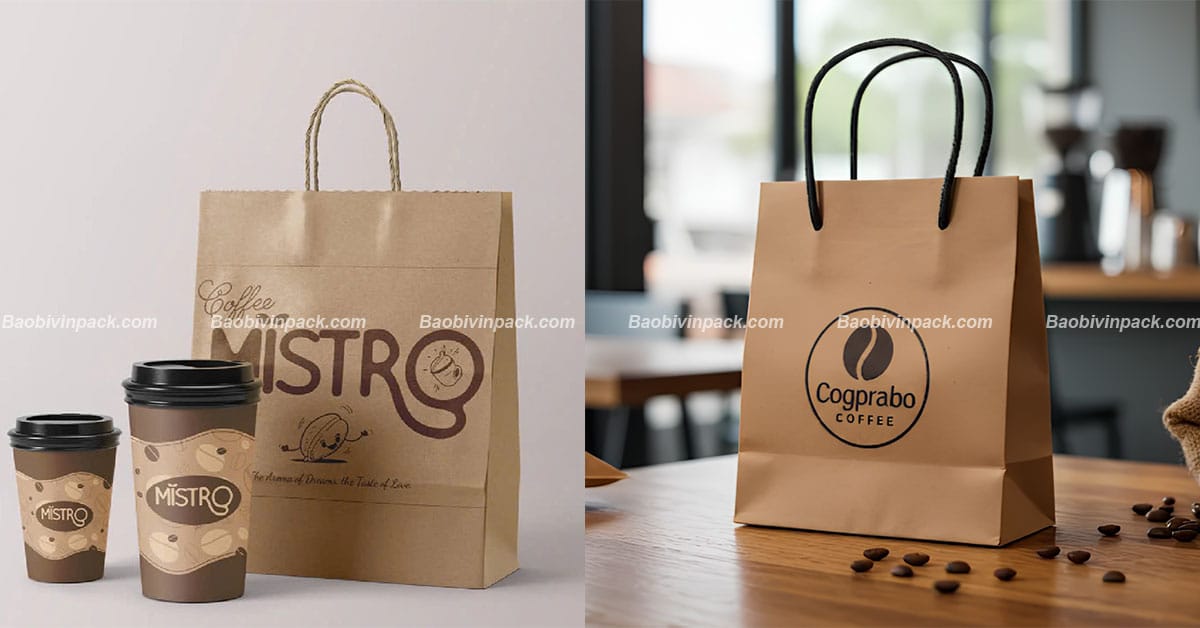 Túi giấy đựng cà phê Vinpack