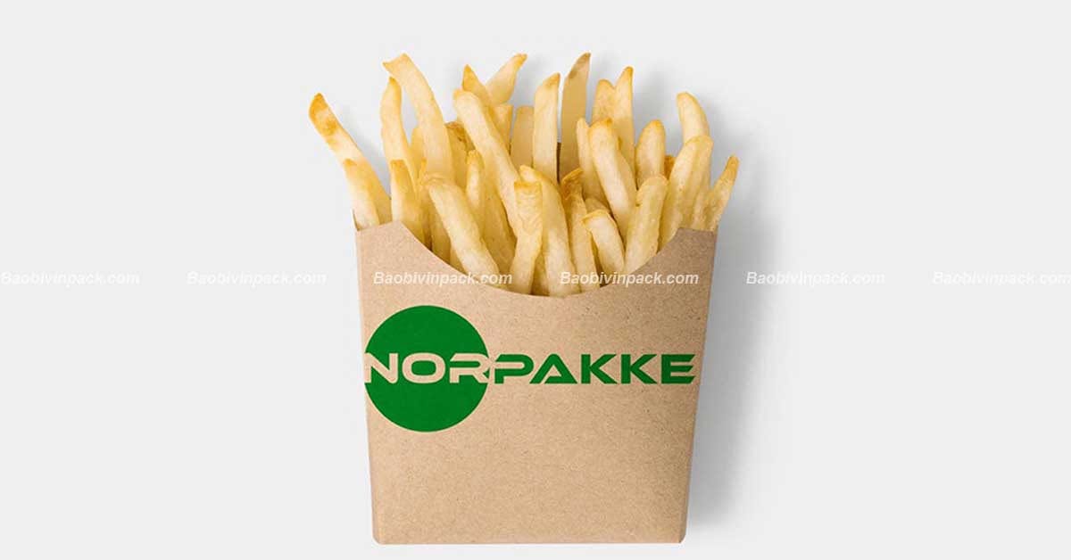 túi giấy đựng khoai tây chiên - 1