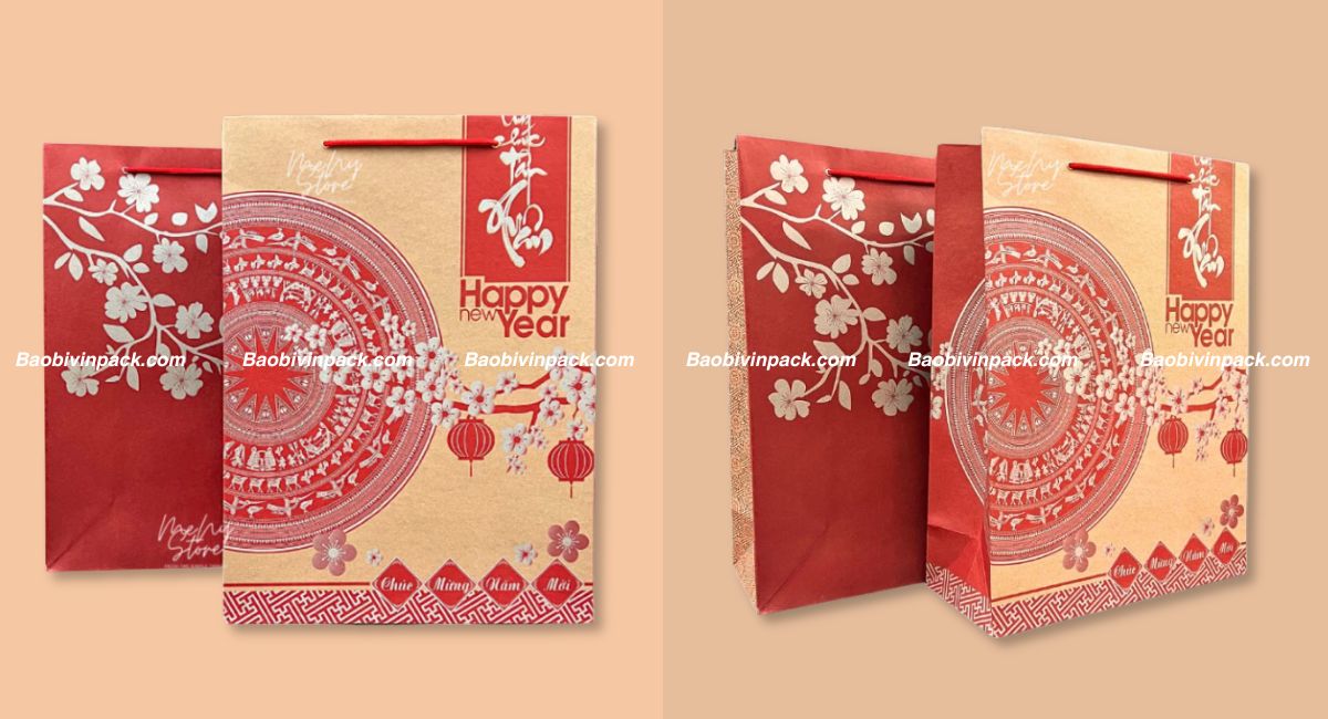 Túi giấy kraft đựng lịch