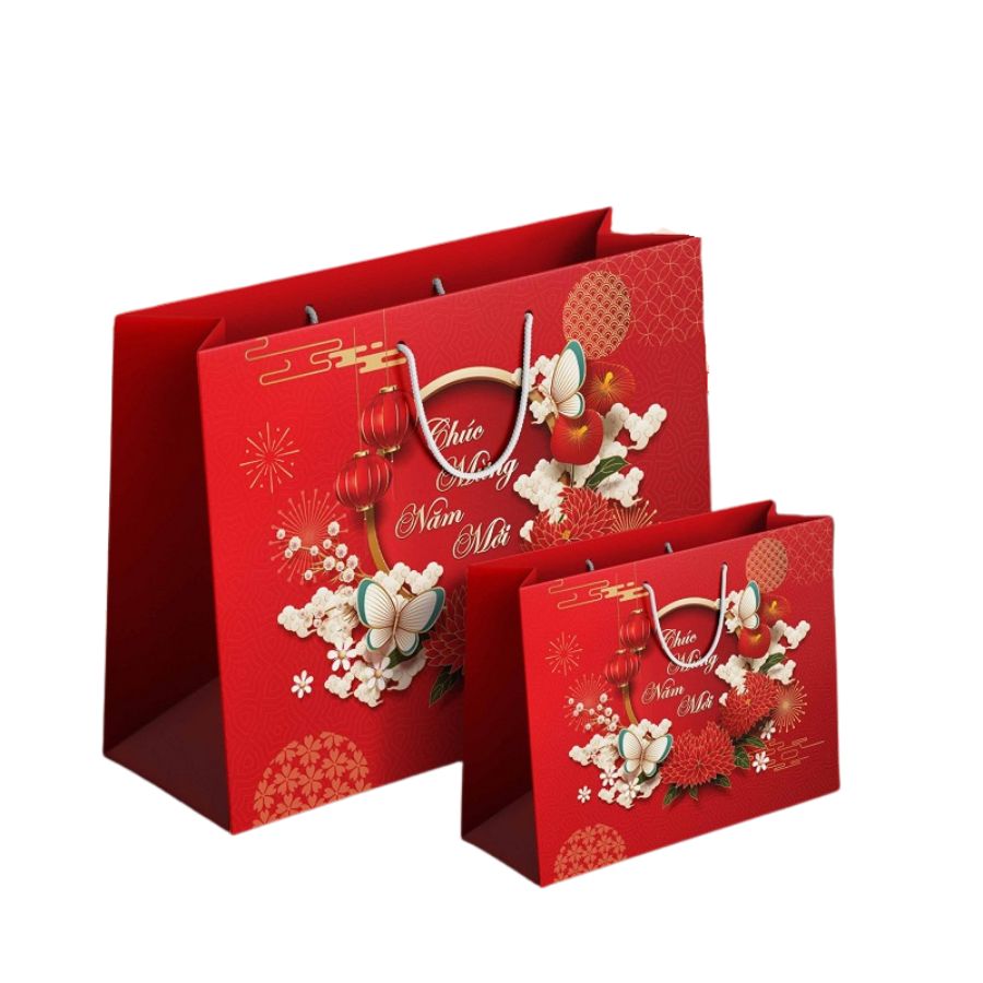 Túi giấy đựng quà tết