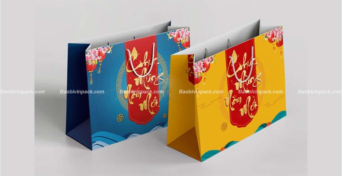 Túi giấy đựng quà Tết Vinpack
