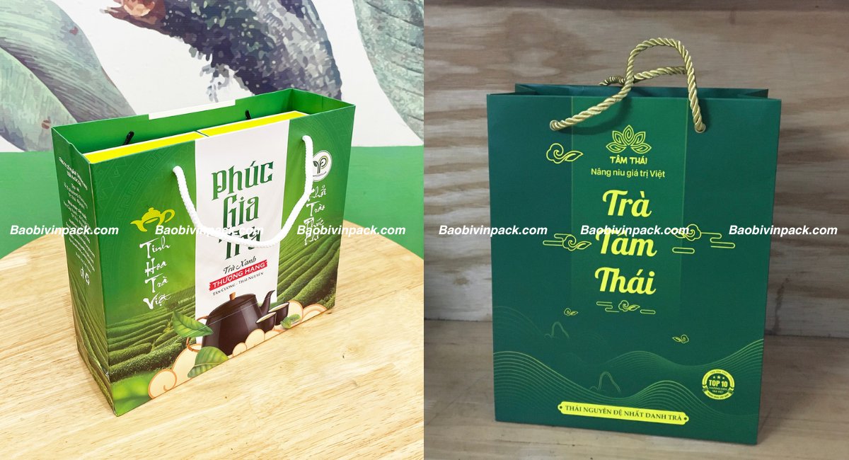 Túi giấy đựng trà