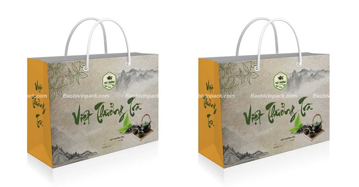 Túi giấy đựng trà Vinpack