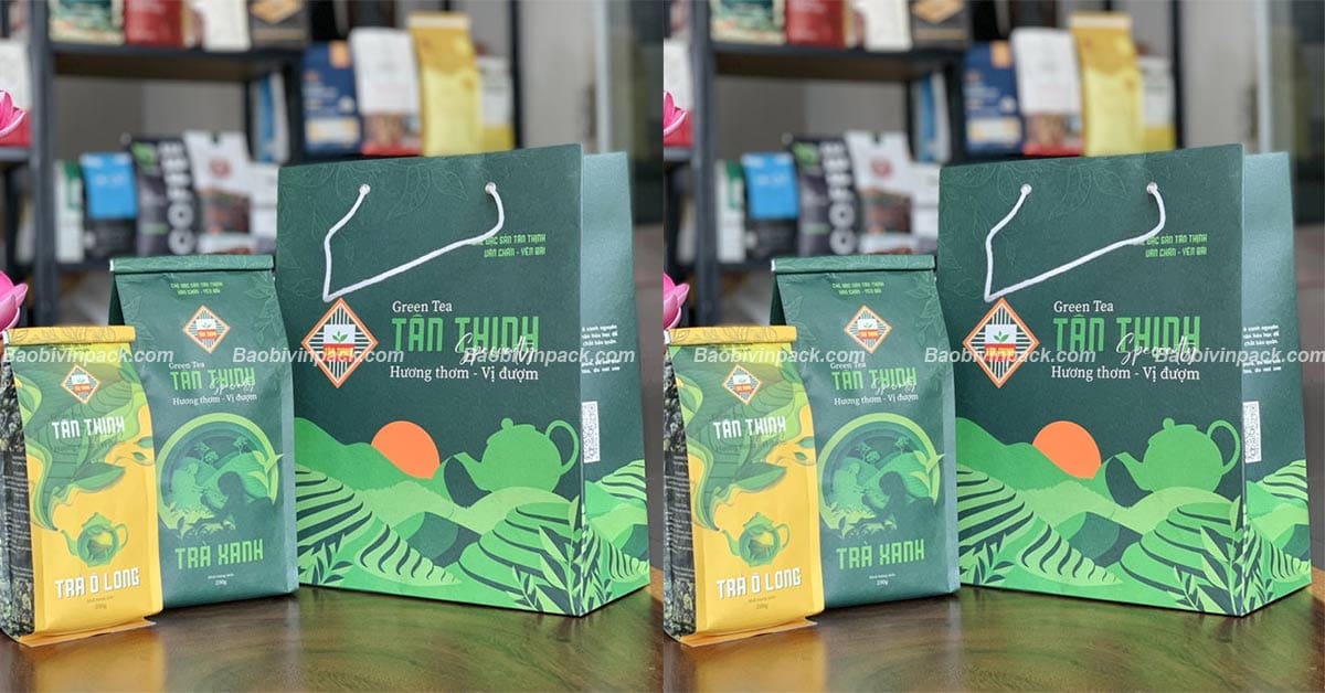 Túi giấy đựng trà Vinpack