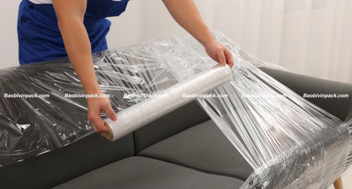 Ứng dụng cuộn PE bọc nội thất