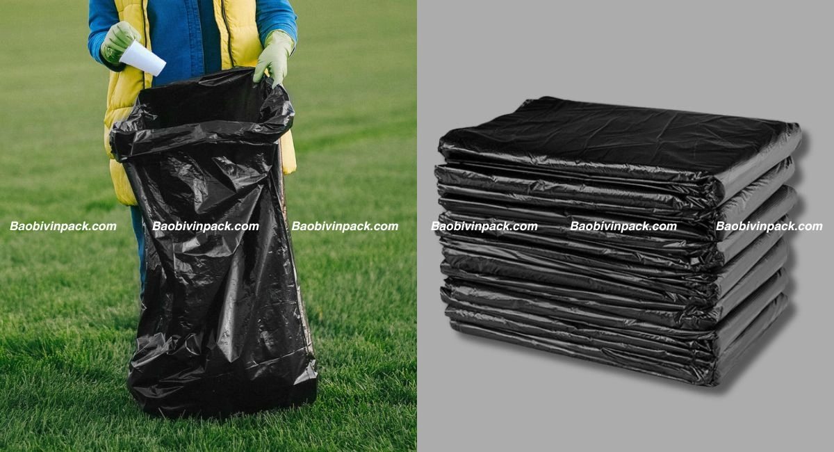 Ứng dụng túi tái chế túi rác tái chế