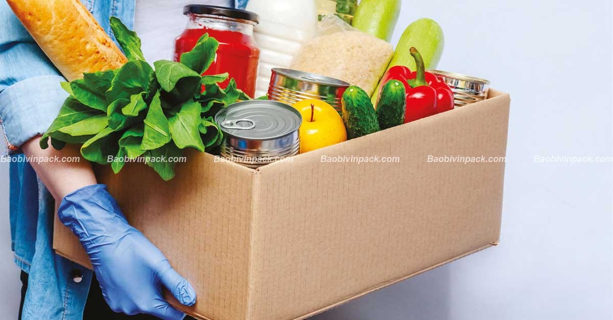 Thùng carton đựng thực phẩm Vinpack