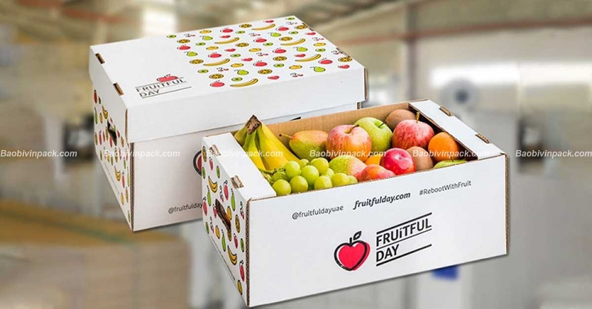 Thùng carton đựng thực phẩm Vinpack