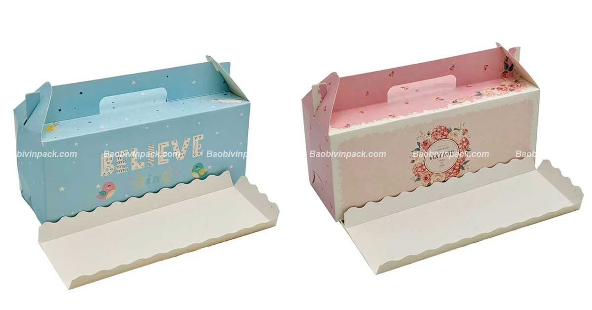 Khay giấy đựng bánh - 3