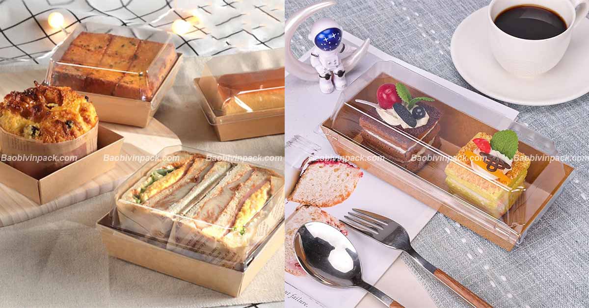 Khay giấy đựng bánh Vinpack