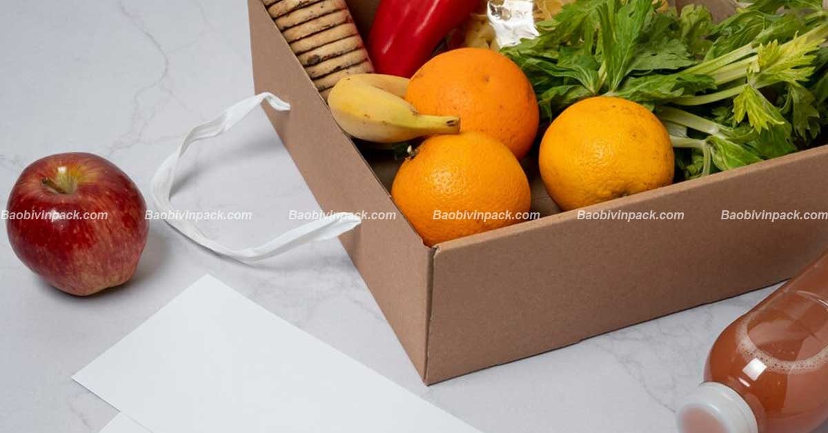khay giấy đựng hoa quả - 2