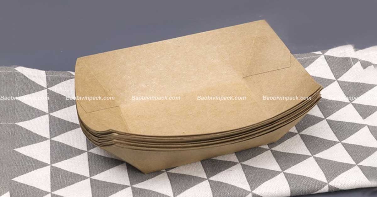 Khay giấy đựng thực phẩm - 2